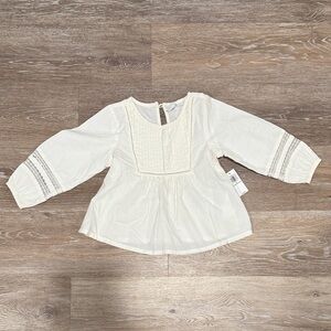 Old Navy Cream Kids Blouse